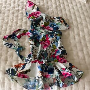 Boston proper one shoulder dress